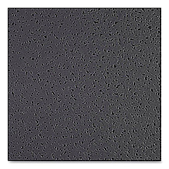 Armstrong Fine Fissured Ceiling Tiles, Non-Directional, Square Lay-In (0.94"), 24" x 24" x 0.63", Black, 16/Carton (1728ABL)