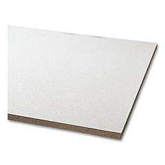 Armstrong Clean Room VL Ceiling Tiles, Non-Directional, Square Lay-In (0.94" or 1.5"), 24" x 48" x 0.63", White, 8/Carton (870B)