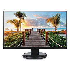 Acer K242HYL LCD Monitor, 23.8" Widescreen, IPS Panel, 1920 Pixels x 1080 Pixels (K242HYLBBIX)