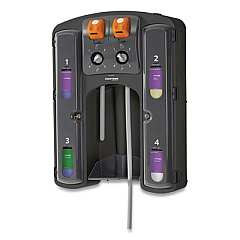 Coastwide Professional ExpressMix System Wall-Mount Dispenser, Four 110 oz Slots (24321397)