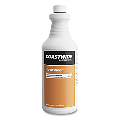 Coastwide Professional Novasheen Furniture and Wood Polish, Floral Scent, 0.95 L Bottle, 6/Carton (24425452)
