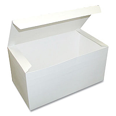 Dixie Tuck-Top One-Piece Paperboard Take-Out Box, 9 x 5 x 4.5, White, Paper, 250/Carton (370PLN)