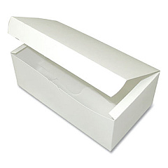 Dixie Tuck-Top One-Piece Paperboard Take-Out Box, 7 x 4.25 x 2.75, White, Paper, 300/Carton (310PLN)