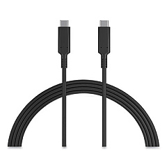 NXT Technologies Reversible USB-C Cable, 3 ft, Black (24401666)