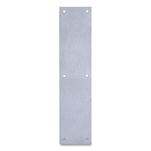 Tell Door Push Plate, 3.5 x 15, Satin Stainless Steel (DT100072)