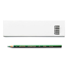 Prismacolor Premier Colored Pencil, 3 mm, 2B (#1), True Green Lead, True Green Barrel, Dozen (3341DZ)