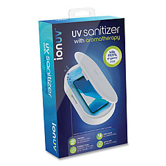 Tzumi ionUV Sanitizer with Aromatherapy, White (7464ST)