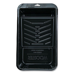 Wooster Jumbo-Koter Plastic Roller Tray, 0.5 qt Capacity, 7.25 x 15 x 3, Black (0BR4030064)