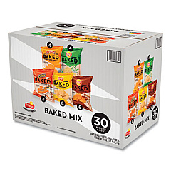 Frito-Lay Baked Variety Pack, BBQ/Crunchy/Cheddar and Sour Cream/Classic/Sour Cream and Onion, 30/Box (49935)
