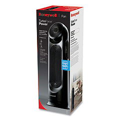 Honeywell TurboForce 32" Oscillating Tower Fan, Black (HYF500)