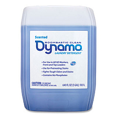 Dynamo Laundry Detergent Liquid, Fresh Scent, 5 Gallon Pail (48305)