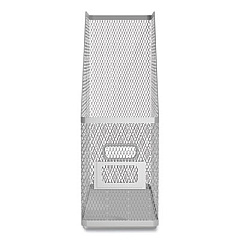 TRU RED Mesh Magazine File, 4.53 x 10.51 x 12.4, Silver (24402464)