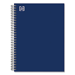 TRU RED Three-Subject Notebook, Medium/College Rule, Blue Cover, 9.5 x 5.88, 138 Sheets (24421557)