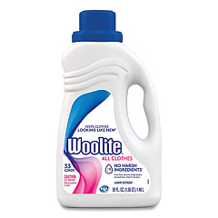 WOOLITE Laundry Detergent for All Clothes, Light Floral, 50 oz Bottle (77940)
