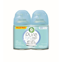 Air Wick Freshmatic Ultra Spray Refill, Fresh Linen, 5.89 oz Aerosol Spray, 2/Pack, 3 Packs/Carton (93045)