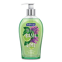 Softsoap Premium Liquid Hand Soap, Basil and Lime, 13 oz (46827EA)