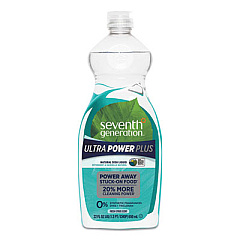 Seventh Generation Natural Dishwashing Liquid, Ultra Power Plus, Fresh Citrus, 22 oz Bottle, 12/CT (22928CT)