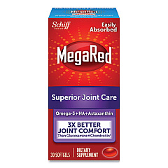MegaRed Joint Care Softgels, 30 Count (10529)
