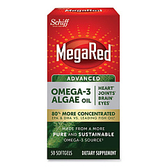 MegaRed Advanced Omega-3 Algae Oil, 50 Count (10447)