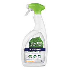 Seventh Generation Professional All-Purpose Cleaner, Free and Clear, 32 oz Spray Bottle, 2/Carton (44977CT)