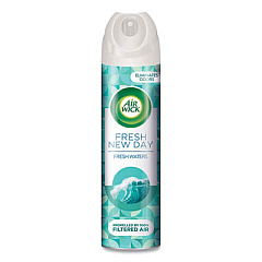 Air Wick Aerosol Air Freshener, Fresh Waters, 8 oz Aerosol Spray, 12/Carton (77002)