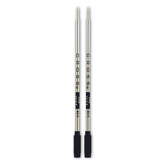 Refills for Cross Ballpoint Pens, Fine Conical Tip, Black Ink, 2/Pack (85142)