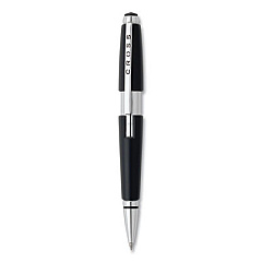 Cross Edge Gel Pen, Retractable, Medium 0.7 mm, Black Ink, Black Barrel (AT05552)