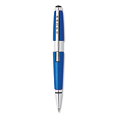 Cross Edge Gel Pen, Retractable, Medium 0.7 mm, Black Ink, Blue Barrel (AT05553)