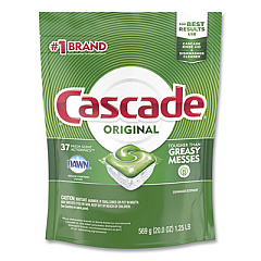 Cascade ActionPacs, Fresh Scent, 20 oz Bag, 37/Pack (80676)