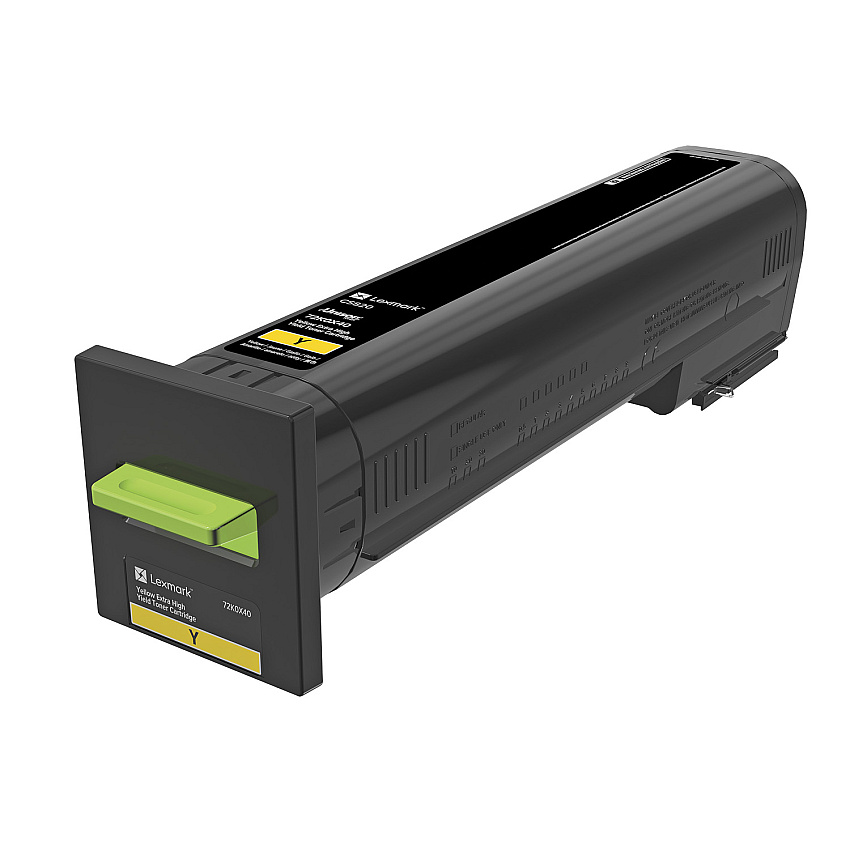 Lexmark 72K0X40 Yellow Toner Cartridge
