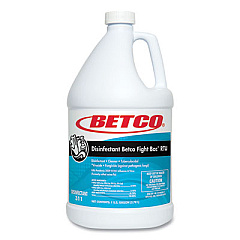 Betco Fight Bac RTU Disinfectant, Citrus Floral Scent, 1 gal Bottle (3110400)