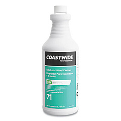 Coastwide Professional Multi-Purpose Washroom Toilet Cleaner 71, 1 qt, 6/Carton (710032A)