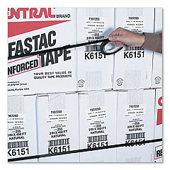 The Packaging Wholesalers Utility Grade Polypropylene Strapping Tape, 1" x 60 yds, Black, 72/Pack (TFTT977197)