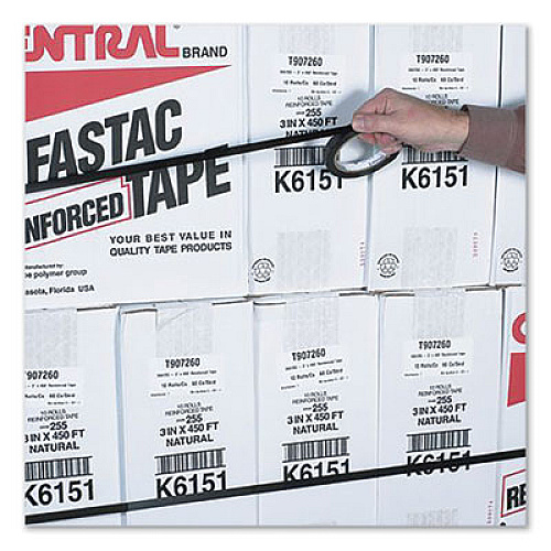 The Packaging Wholesalers Utility Grade Polypropylene Strapping Tape, 1" x 60 yds, Black, 72/Pack (TFTT977197)
