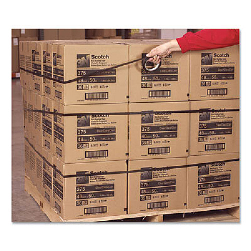 The Packaging Wholesalers Scotch Polypropylene Strapping Tape, 1" x 60 yds, Blue, 36/Pack (TFTT9158898)