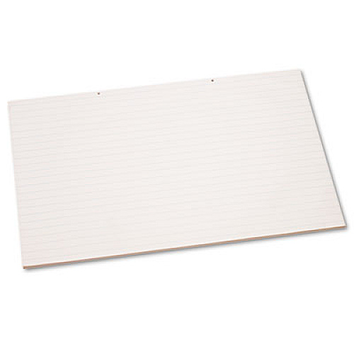 Pacon Horizontal-Orientation Primary Chart Pad, Presentation Format (1" Rule), 36 x 24, White, 100 Sheets (3051)