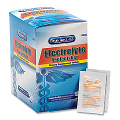 PhysiciansCare Electrolyte Tabs, 2 Tablets/Pack, 125 Packs/Box (90032)