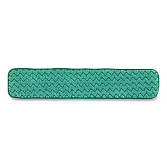 Rubbermaid Commercial Dry Hall Dusting Pad, Microfiber, 24" Long, Green (Q42400)
