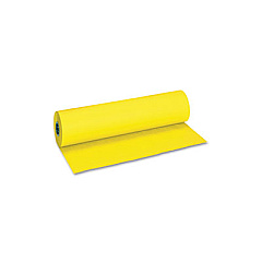 Pacon Decorol Flame Retardant Art Rolls, 40 lb Cover Weight, 36" x 1000 ft, Sunrise Yellow (101201)