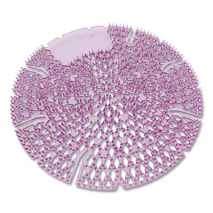 Big D Industries Diamond 3D Urinal Screen, Lavender Lace Scent, 0.13 oz, Lavender, 10/Box (629)