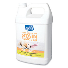 Motsenbocker's Lift-Off No. 1 Food, Beverage and Pets Stain Remover, Mild Fruity Scent, 1 gal Pour Bottle, 4/Carton (40601)