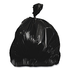 Heritage Linear Low-Density Can Liners, 33 gal, 0.9 mil, 33 x 39, Black, 150/Carton (H6639TK)