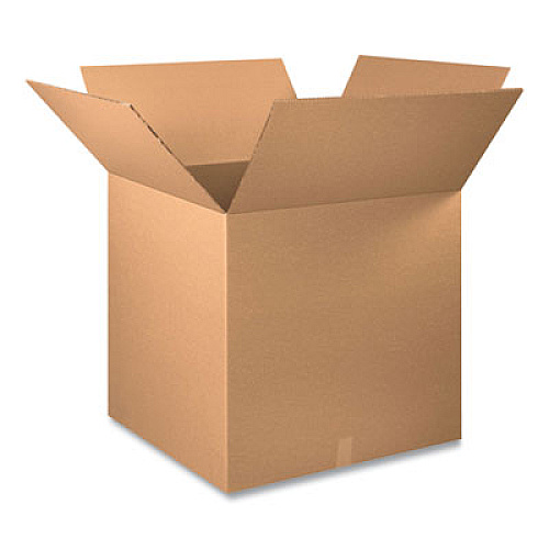 Coastwide Professional Fixed-Depth Shipping Boxes, HD Double-Wall, 275 lb Mullen Rated, Regular Slotted Container (RSC), 30 x 30 x 30, Brown Kraft (57074)