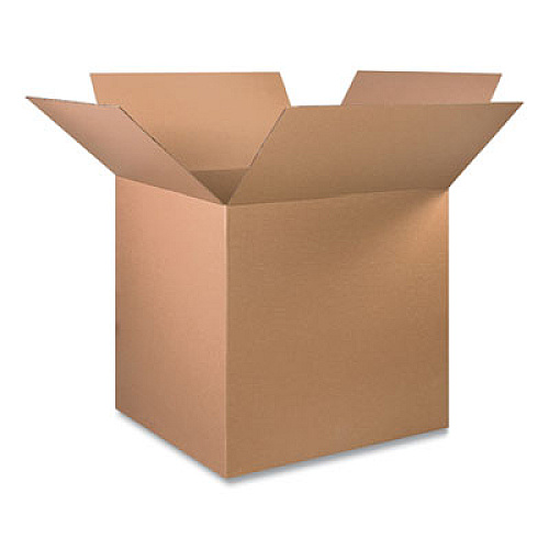 Coastwide Professional Fixed-Depth Shipping Boxes, HD Double-Wall, 275 lb Mullen Rated, Regular Slotted Container (RSC), 32 x 24 x 24, Brown Kraft (57075)
