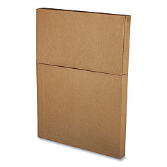 Coastwide Professional Telescoping Inner Boxes, 275 lb Mullen Rated, Half Slotted Container, 48 x 6 x 38 to 72, Brown Kraft, 10/Bundle (57094)