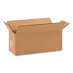Coastwide Professional Fixed-Depth Shipping Boxes, 200 lb Mullen Rated, Regular Slotted Container (RSC), 30 x 6 x 6, Brown Kraft, 25/Bundle (60300606)
