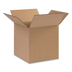 Coastwide Professional Multi-Depth Shipping Boxes, 200 lb Mullen Rated, Regular Slotted Container, 30 x 24 x 6 to 12, Brown Kraft, 15/Bundle (63302412)