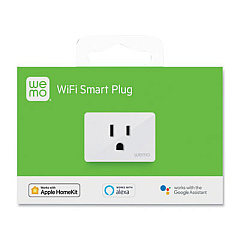 WEMO WiFi Smart Plug, 2.05 x 1.34 x 1.81 (WSP080)