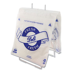 AmerCareRoyal Saddle Bags, 8.5" x 8.5", Clear, 2,000/Carton (SB85DP)