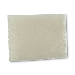 Scotch-Brite Light Duty Scrubbing Pad 9030, 3.5 x 5, White, 40/Carton (05683)